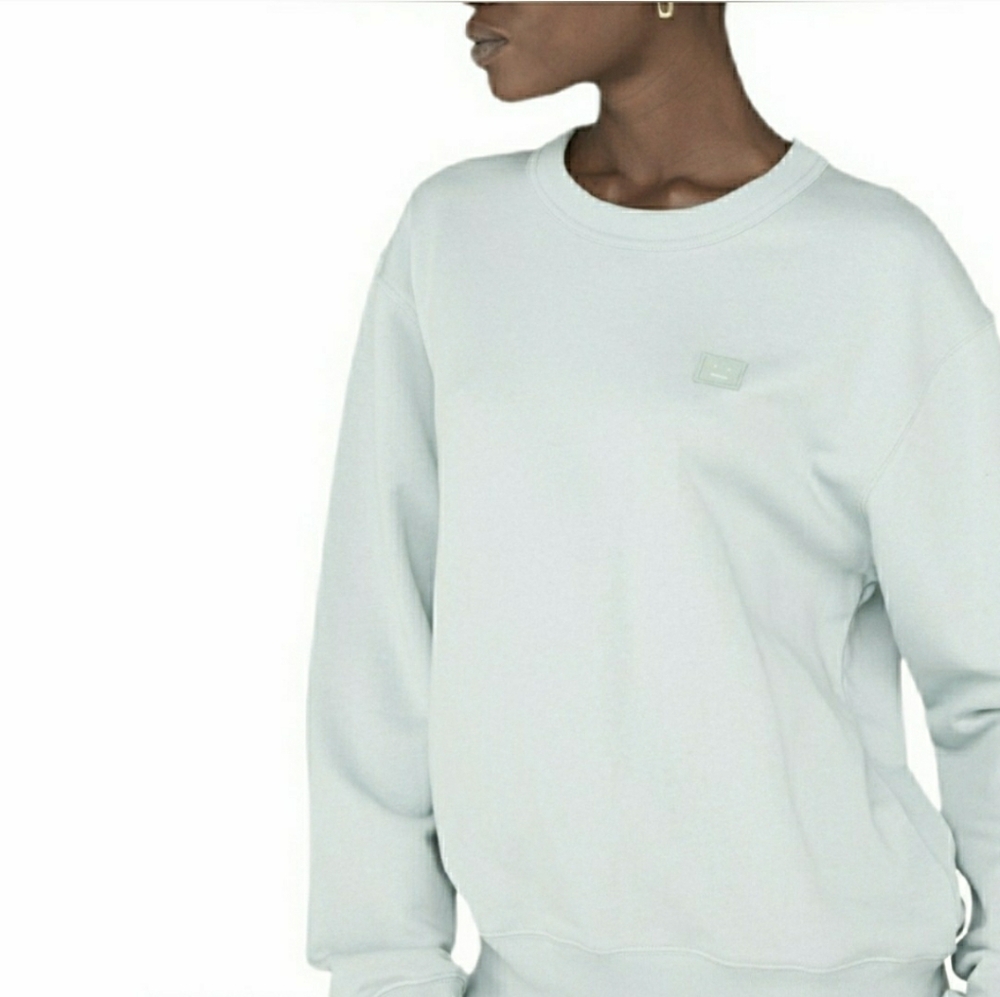 Acne Studios Light Crewneck Fleece Sweater - Unisex - Men Sz. S